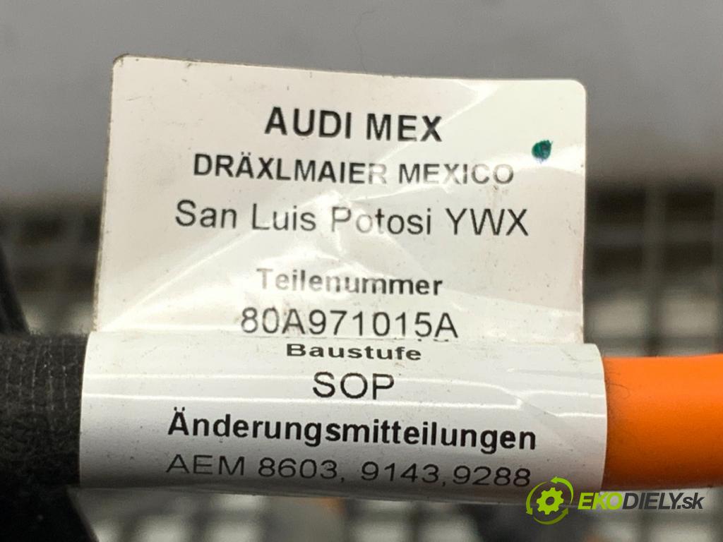 AUDI Q5 FY SUV 2021 195 kW 55 TFSI e quattro 1984 Rúrka vysokého NAPÄTIA: 80A971015A