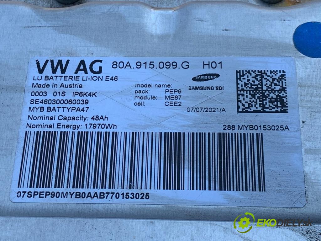 AUDI Q5 FY SUV 2021 195 kW 55 TFSI e quattro 1984 BATERIA HYBRYDA 80A915099G