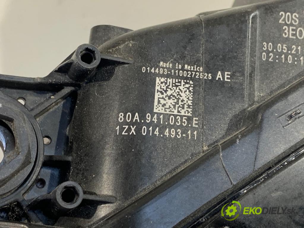 AUDI Q5 FY SUV 2021 195 kW 55 TFSI e quattro 1984 Svetlomet ľavy predný PLNÉ: LED 80A941035E