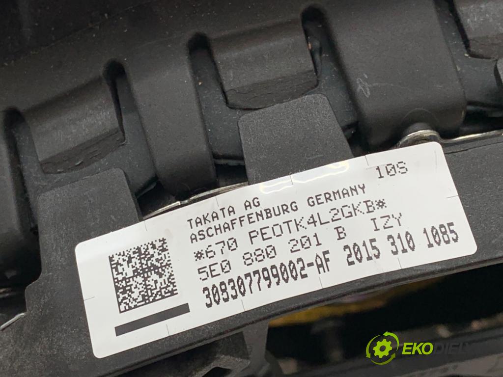 SKODA OCTAVIA III Kombi 2015 110 kW 2.0 TDI 1968 AirBag volantu 5E0880201B (Airbag)