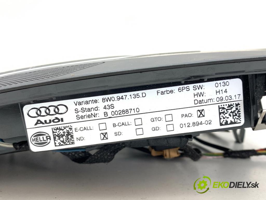 AUDI A4 B9 Kombi 2017 140 kW 2.0 TDI quattro 1968 světlo stropní 8W0947135D