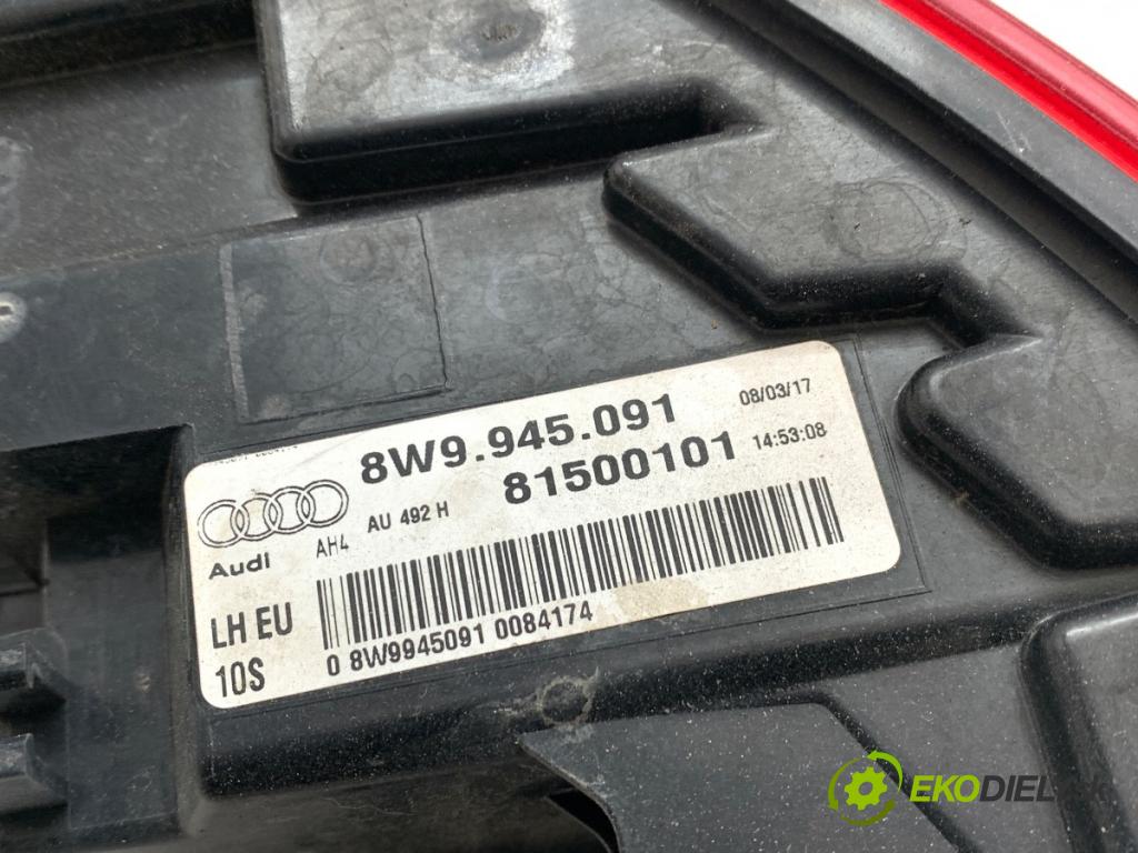 AUDI A4 B9 Kombi 2017 140 kW 2.0 TDI quattro 1968 světlo levý zadní část 8W9945091