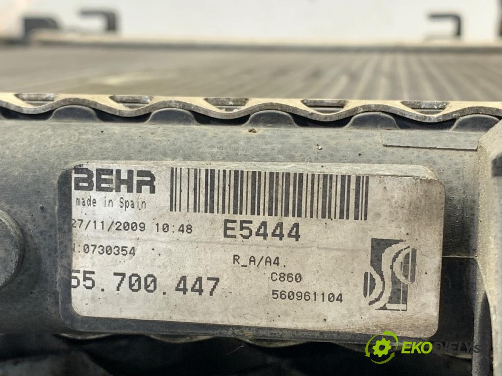FIAT PUNTO EVO liftback 2010 57 kW 1.4 (199AXB1A) 1368 Chladič vody 55700447 (Chladič vody)