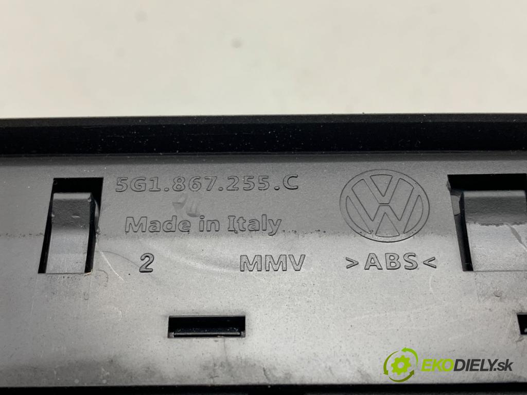VW GOLF VII liftback 2013 110 kW 2.0 TDI 1968 přepínač oken 5G0959857B (Páčky pod volantem)