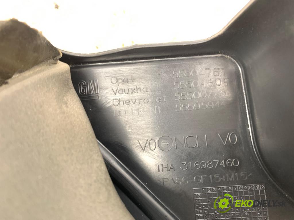 OPEL ZAFIRA C nadwozie wielkoprzestrzenne (MPV) 2019 96 kW 2.0 CDTi (75) 1956 kryt motora 55502767 (Kryt motoru )