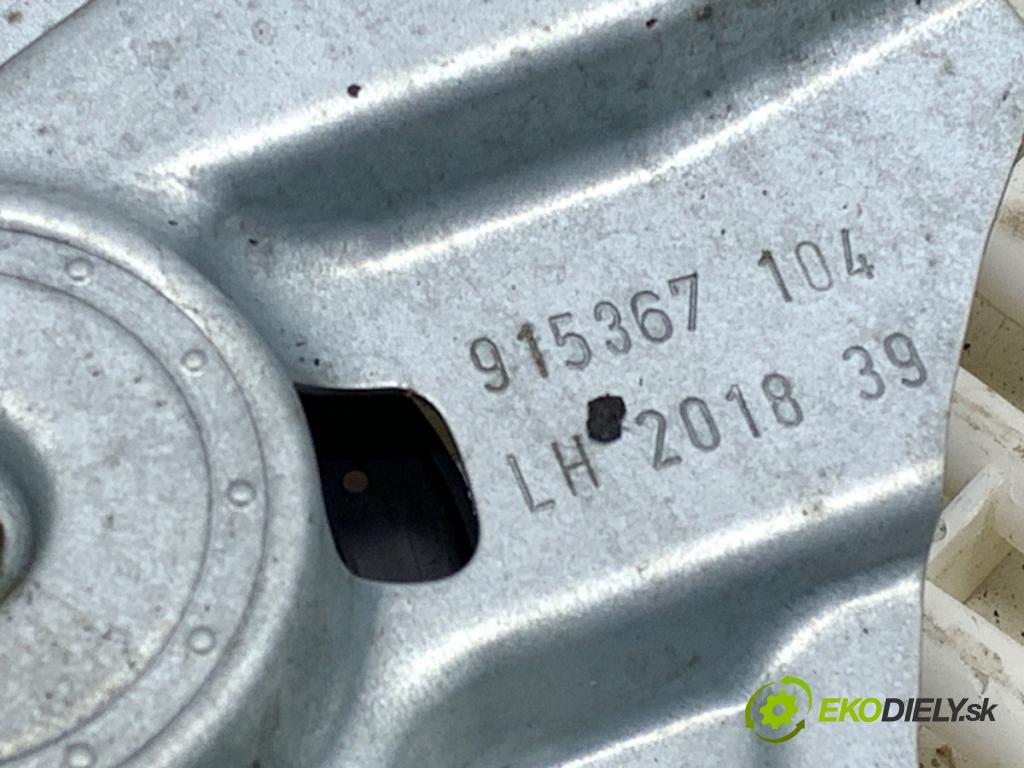 OPEL ZAFIRA C nadwozie wielkoprzestrzenne (MPV) 2019 96 kW 2.0 CDTi (75) 1956 Mechanizmus okna ľavy predný 20951581