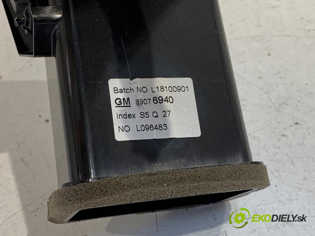 OPEL ZAFIRA C nadwozie wielkoprzestrzenne (MPV) 2019 96 kW 2.0 CDTi (75) 1956 Mriežky kúrenia predný stredna 39069281 39076941