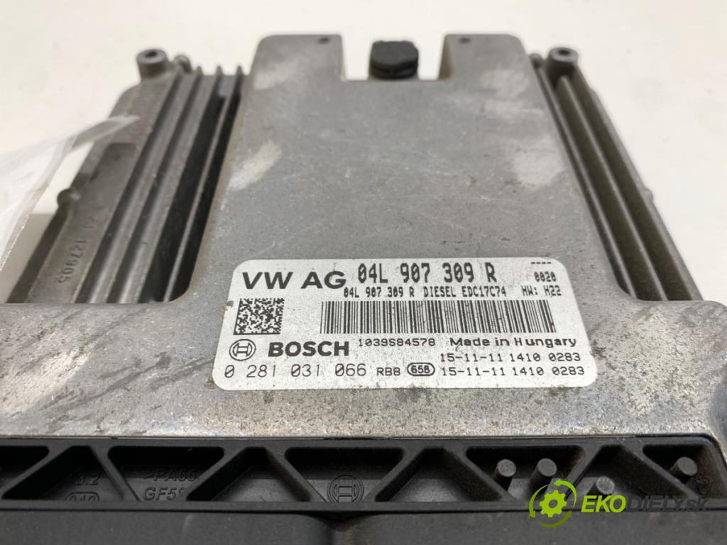 SKODA OCTAVIA III Kombi 2015 110 kW 2.0 TDI 1968 riadiaca jednotka Motor 04L907309R (Riadiaca jednotka)