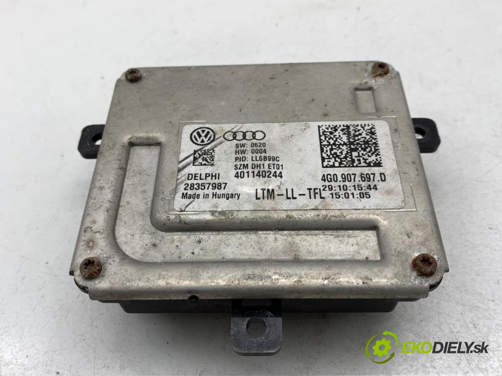 SKODA OCTAVIA III Kombi 2015 110 kW 2.0 TDI 1968 Menič XENON 4G0907697D (Riadiaca jednotka xenónu)