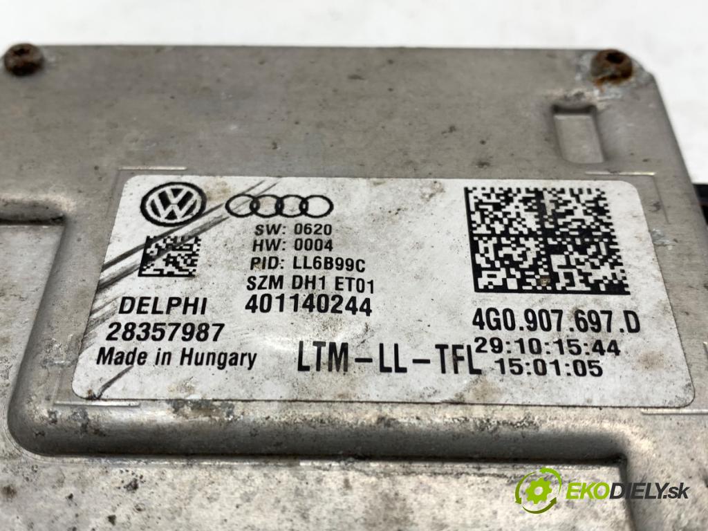 SKODA OCTAVIA III Kombi 2015 110 kW 2.0 TDI 1968 Menič XENON 4G0907697D (Riadiaca jednotka xenónu)