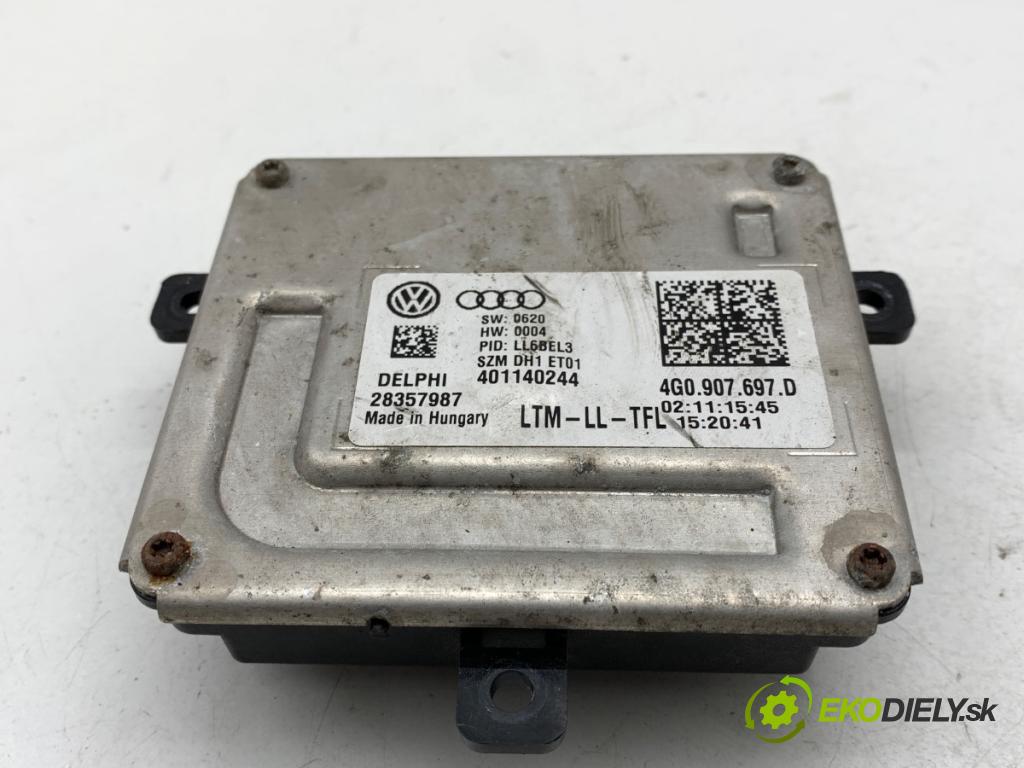 SKODA OCTAVIA III Kombi 2015 110 kW 2.0 TDI 1968 Menič XENON 4G0907697D (Riadiaca jednotka xenónu)