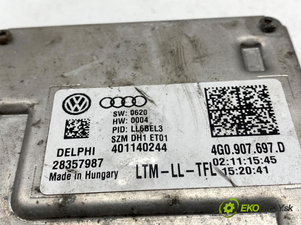 SKODA OCTAVIA III Kombi 2015 110 kW 2.0 TDI 1968 Menič XENON 4G0907697D (Riadiaca jednotka xenónu)