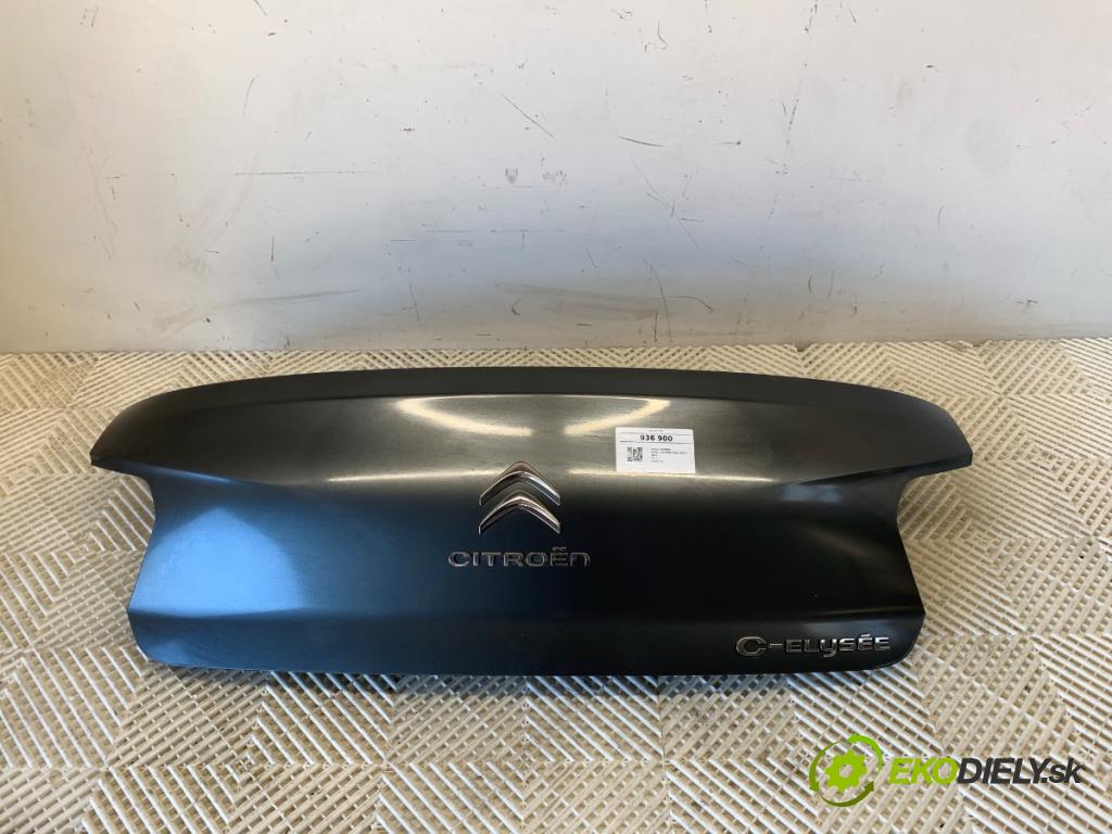 CITROEN C-ELYSEE sedan 2013 85 kW 1.6 VTi 115 1587 kapota zadní část 