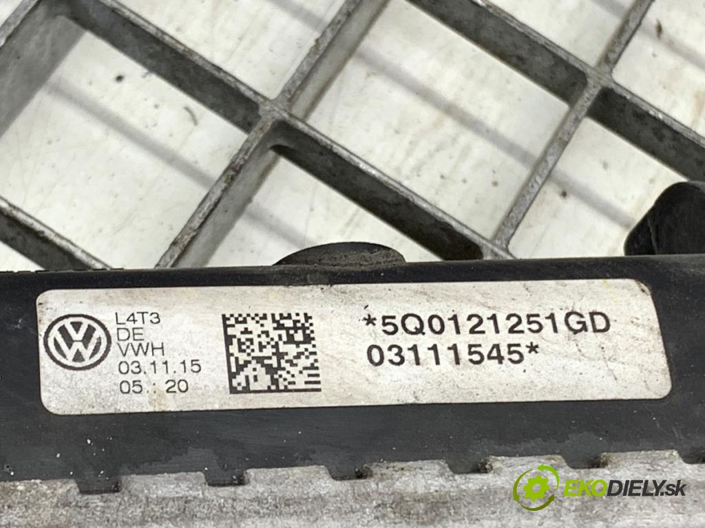 SKODA OCTAVIA III Kombi 2015 110 kW 2.0 TDI 1968 Chladič vody 5Q0121251GD (Chladič vody)