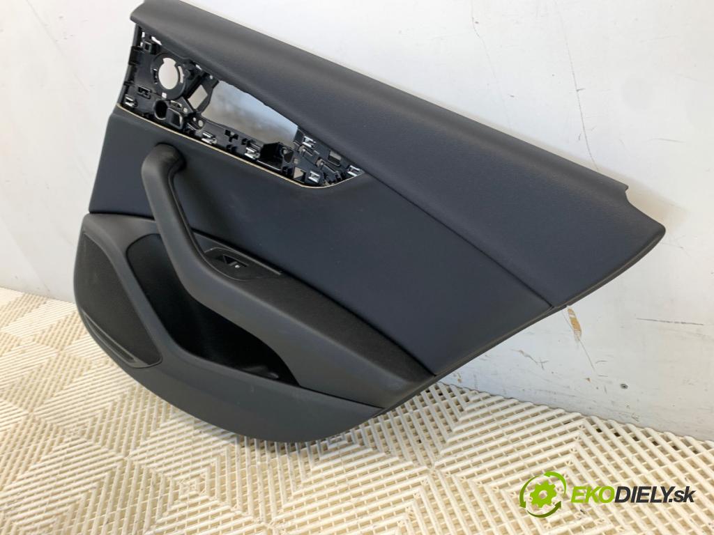AUDI A4 B9 Kombi 2017 140 kW 2.0 TDI quattro 1968 čalúnenie Dvere pravy zad