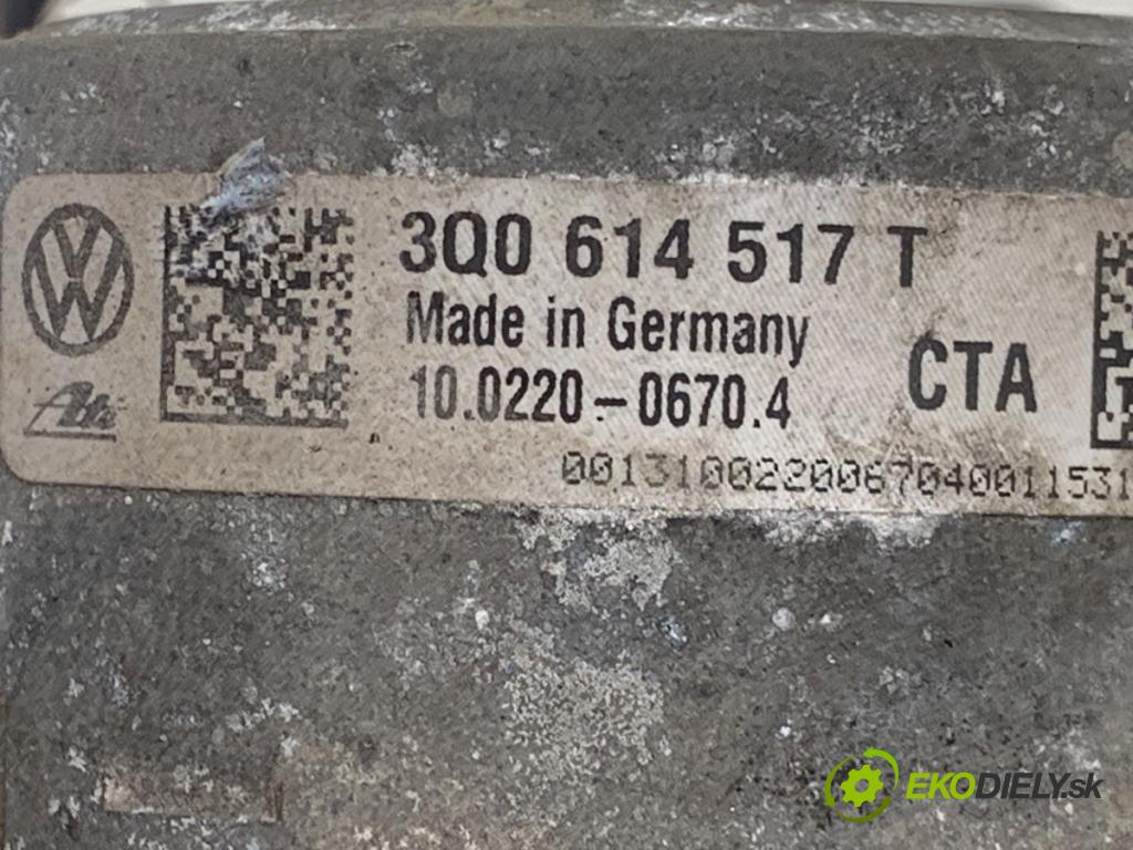 SKODA OCTAVIA III Kombi 2015 110 kW 2.0 TDI 1968 pumpa ABS 3Q0614517T (Pumpa ABS)
