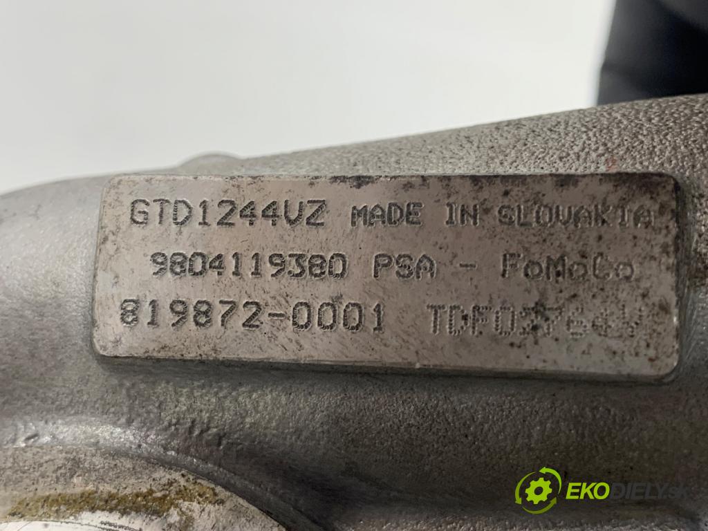FORD FOCUS III Kombi 2016 88 kW 1.5 TDCi 1499 turbo 9804119380 (Kompletní turbodmychadlo)