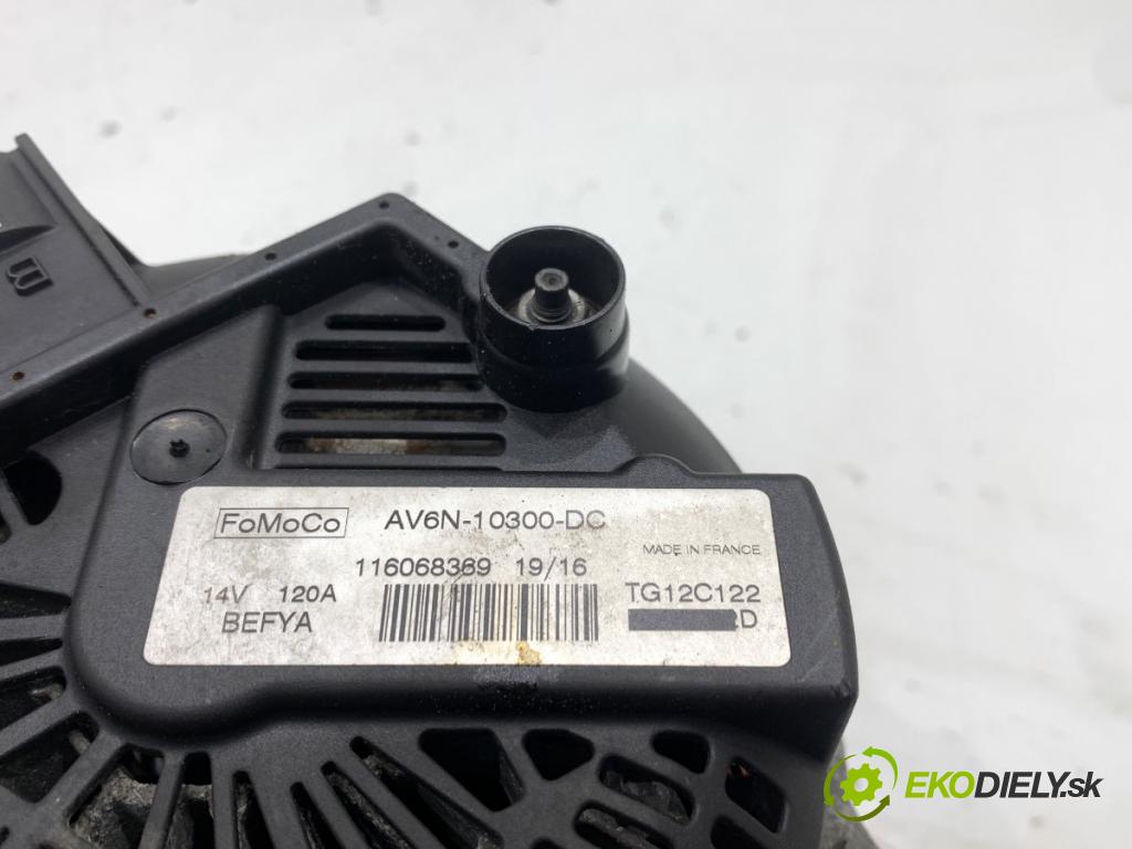 FORD FOCUS III Kombi 2016 88 kW 1.5 TDCi 1499 Alternátor AV6N-10300-DC (Alternátor)
