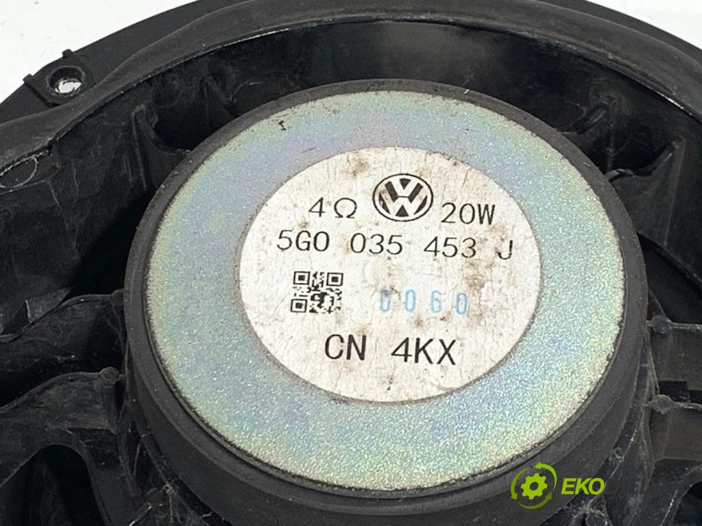 VW GOLF VII Kombi 2020 85 kW 1.6 TDI 1598 reproduktory 5G0035453J