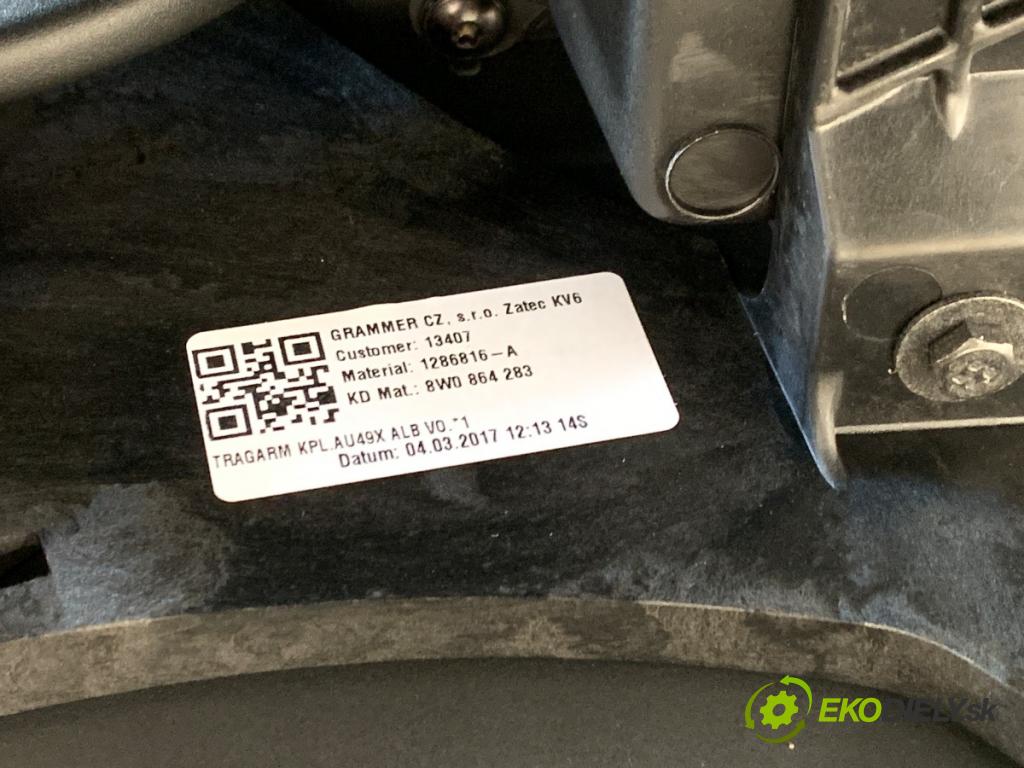 AUDI A4 B9 Kombi 2017 140 kW 2.0 TDI quattro 1968 Tunel středový 8W0864283 (Středový tunel)
