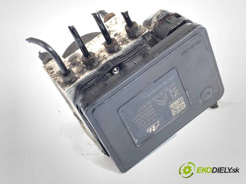 CITROEN C-ELYSEE sedan 2013 85 kW 1.6 VTi 115 1587 Pumpa ABS 9806891780 (Pumpa ABS)