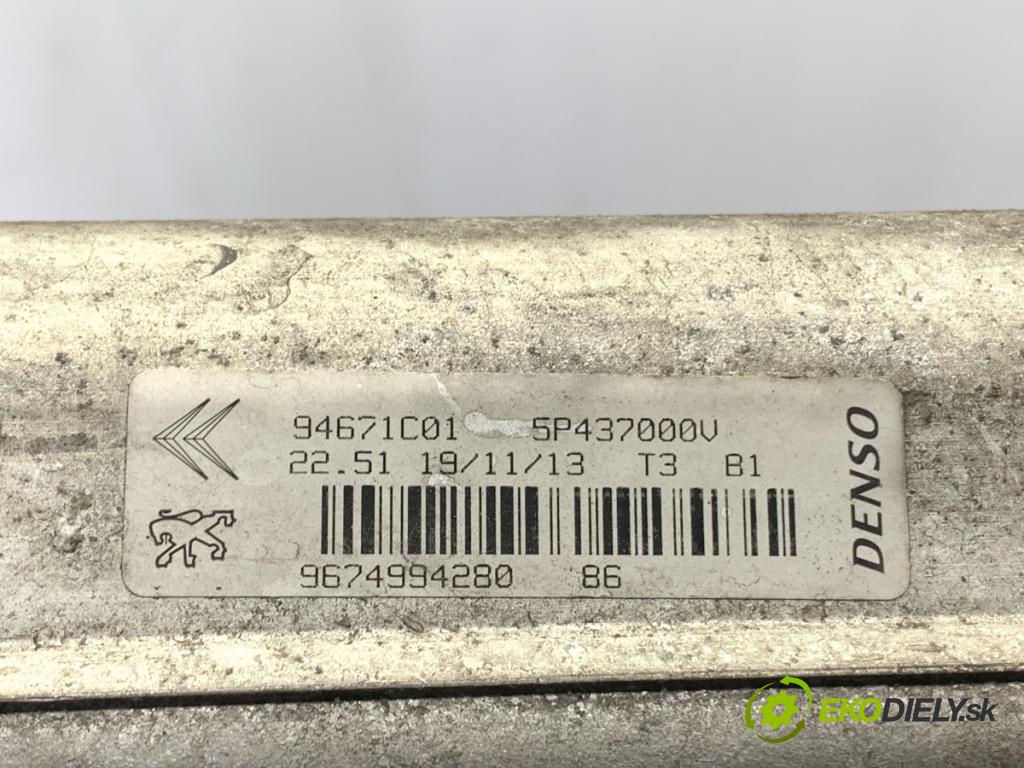 CITROEN C-ELYSEE sedan 2013 85 kW 1.6 VTi 115 1587 Chladič klimatizácie 9674994280 (Chladič klimatizácie)