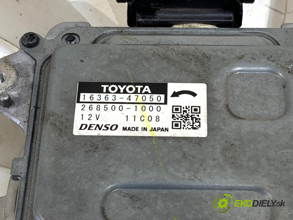 TOYOTA C-HR SUV 2020 85 kW 1.2 (NGX10_) 1197 ventilátor chladiče 16363-47050 (Ventilátor)