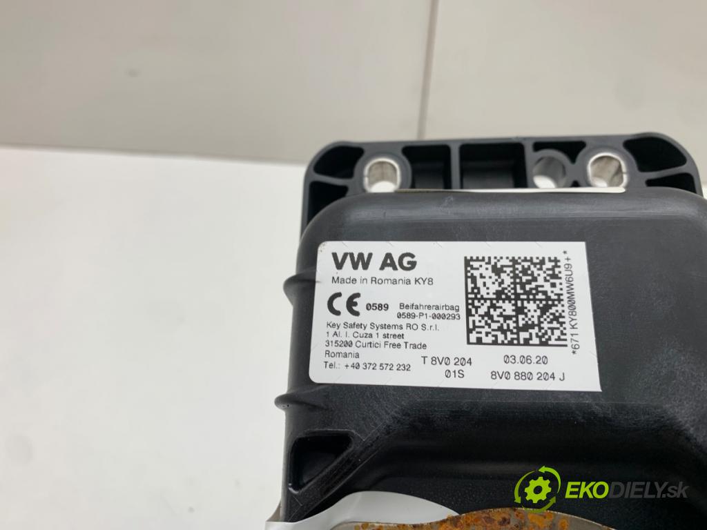 VW GOLF VII Kombi 2020 85 kW 1.6 TDI 1598 AirBag spolujazdca 8V0880204J (Airbag)