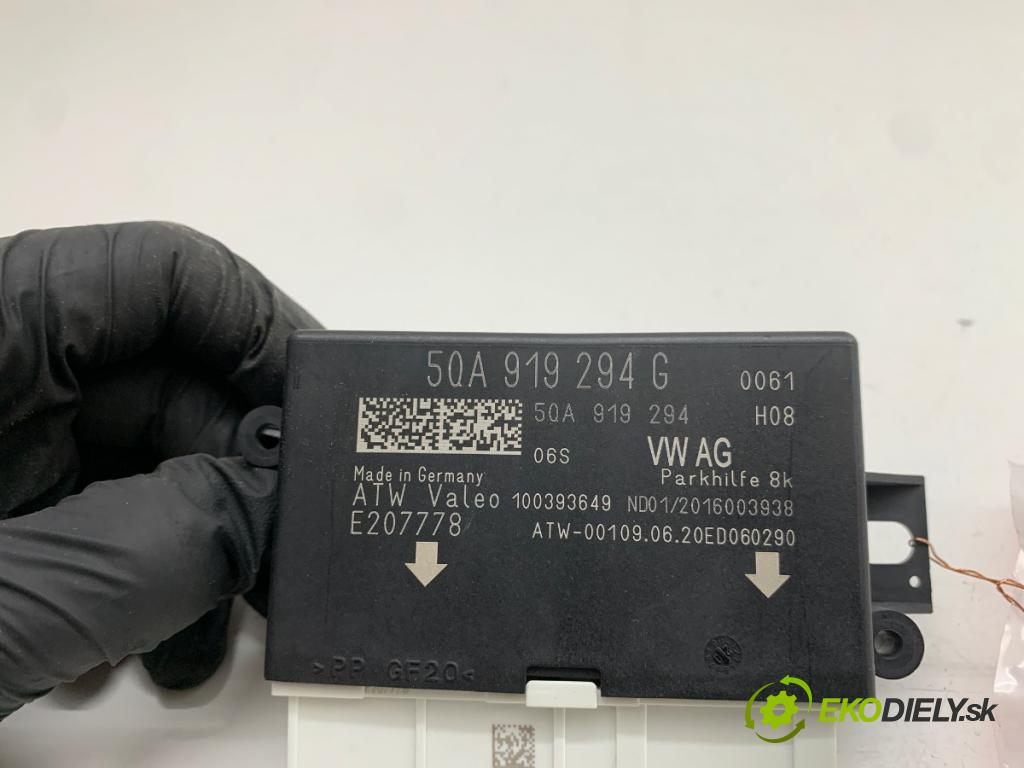VW GOLF VII Kombi 2020 85 kW 1.6 TDI 1598 modul PDC 5QA919294G (Řídící jednotka ostatní)