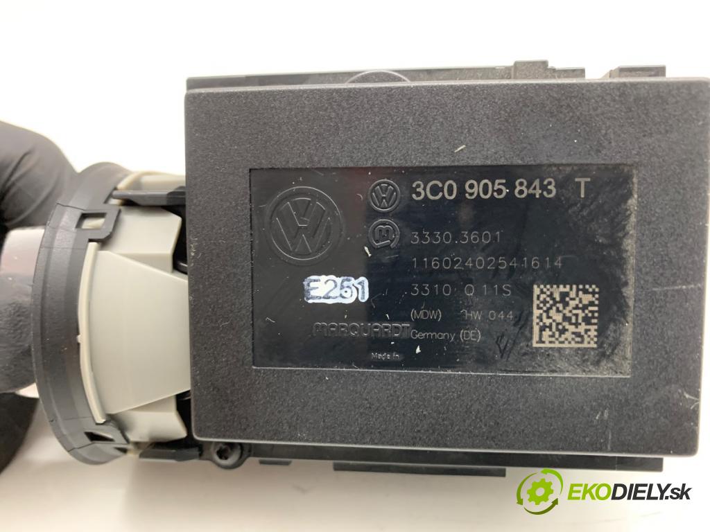 VW PASSAT B7 Kombi 2010 103 kW 2.0 TDI 1968 spínačka 3C0905843T (Spínací skříňka)
