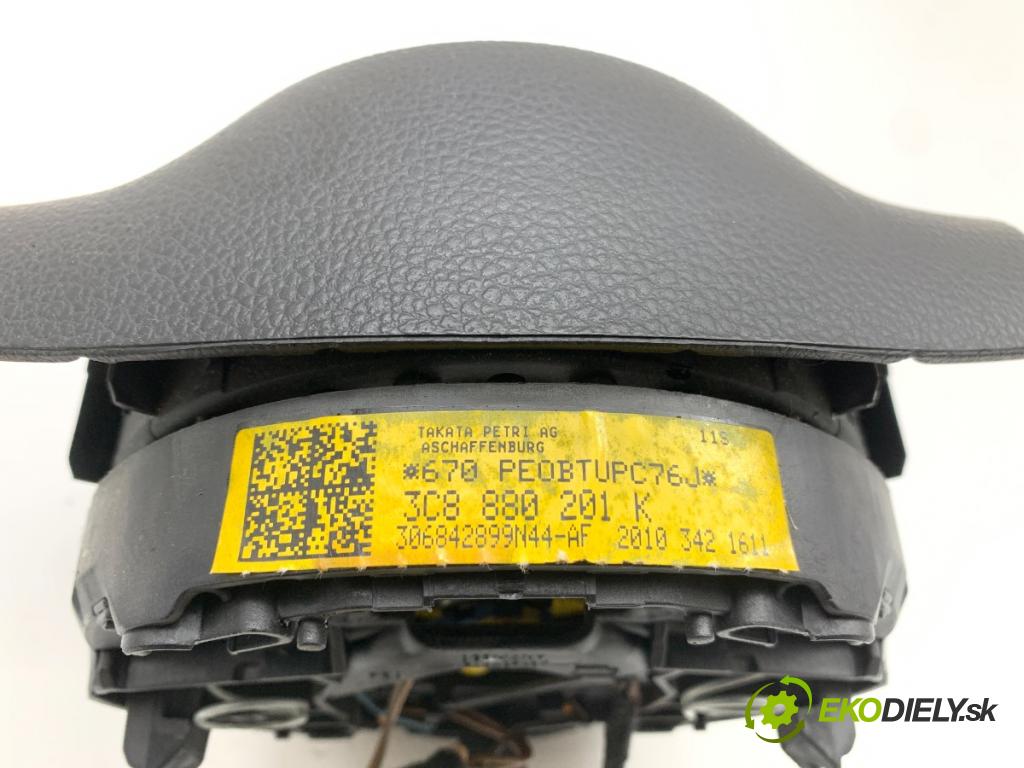 VW PASSAT B7 Kombi 2010 103 kW 2.0 TDI 1968 AirBag volantu 3C8880201K (Airbag)