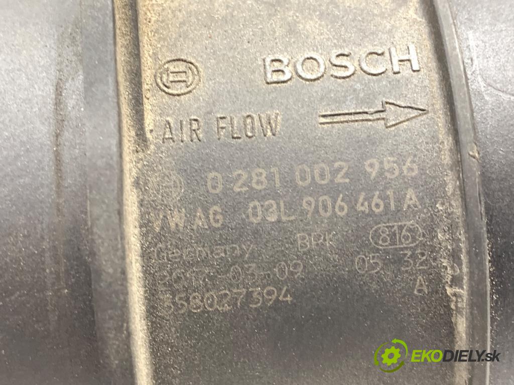 AUDI A4 B9 Kombi 2017 140 kW 2.0 TDI quattro 1968 váha vzduchu 03L906461A (Snímač hmotnosti vzduchu)