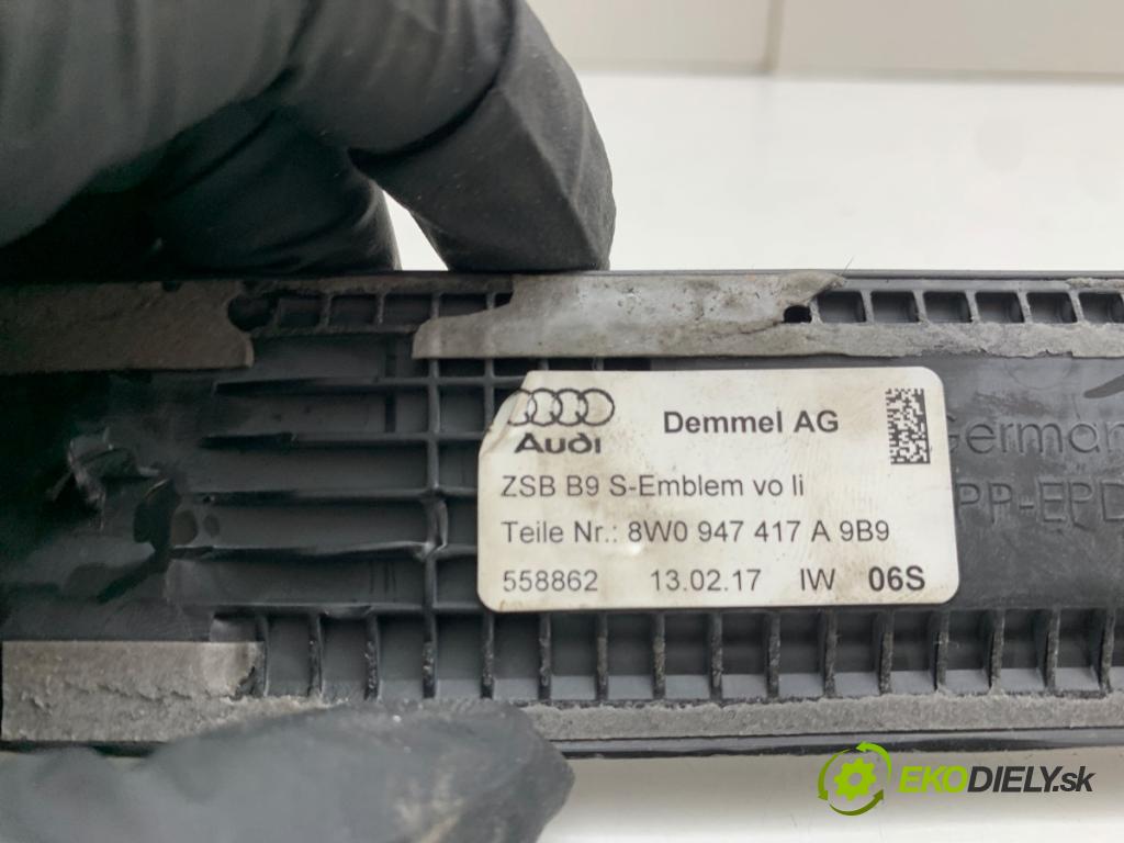 AUDI A4 B9 Kombi 2017 140 kW 2.0 TDI quattro 1968 násada lišta prahová přední část 8W0947417A