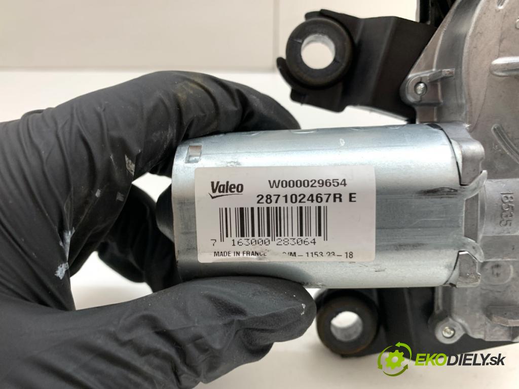 DACIA LODGY nadwozie wielkoprzestrzenne (MPV) 2018 75 kW 1.6 SCe 100 1598 Motor stieračov zad 287102467R