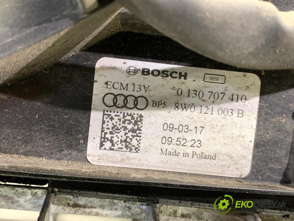 AUDI A4 B9 Kombi 2017 140 kW 2.0 TDI quattro 1968 ventilátor chladiče 8W0121003B (Ventilátor)