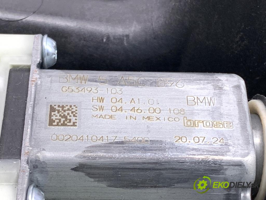 BMW G02 SUV 2024 265 kW M40 i xDrive 2998 mechanismus okna pravý zadní část 7417372