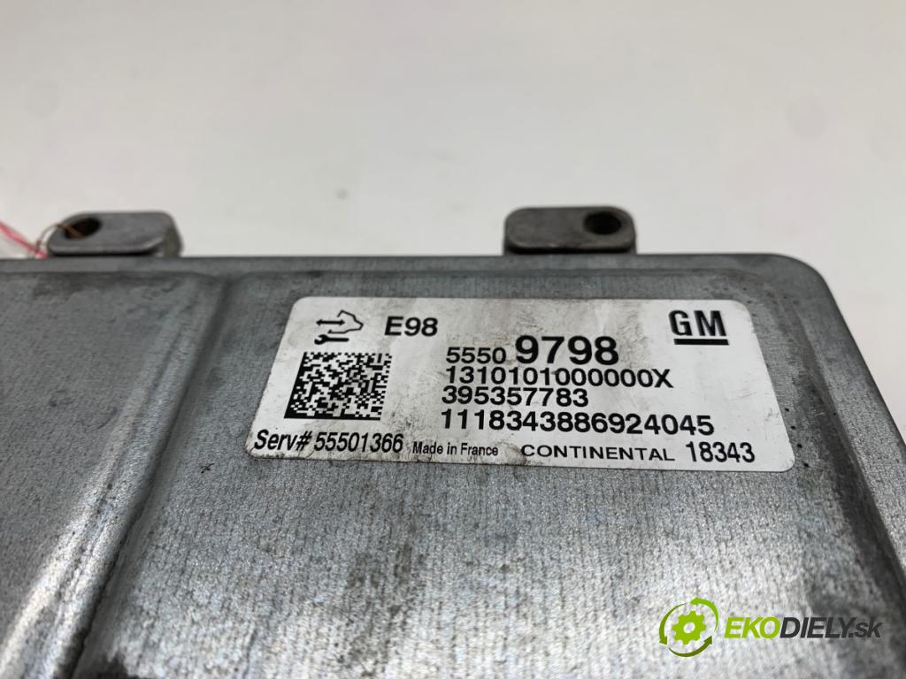 OPEL ZAFIRA C nadwozie wielkoprzestrzenne (MPV) 2019 96 kW 2.0 CDTi (75) 1956 řídící jednotka motora 55509798 (Řídicí jednotka)