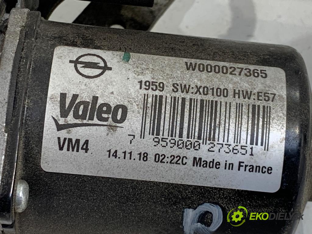 OPEL ZAFIRA C nadwozie wielkoprzestrzenne (MPV) 2019 96 kW 2.0 CDTi (75) 1956 mechanismus stěračů pravý přední část W000027365