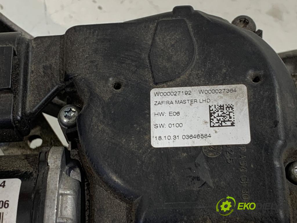 OPEL ZAFIRA C nadwozie wielkoprzestrzenne (MPV) 2019 96 kW 2.0 CDTi (75) 1956 mechanismus stěračů levý přední část W000027364