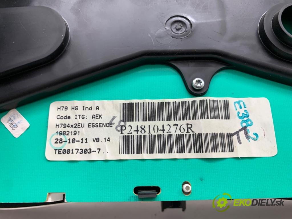 DACIA DUSTER SUV 2011 77 kW 1.6 16V 1598 Prístrojovka P248104276R (Prístrojová doska)