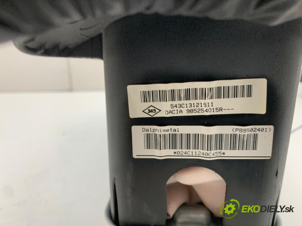DACIA DUSTER SUV 2011 77 kW 1.6 16V 1598 AirBag spolujazdca 985254015R (Airbag)