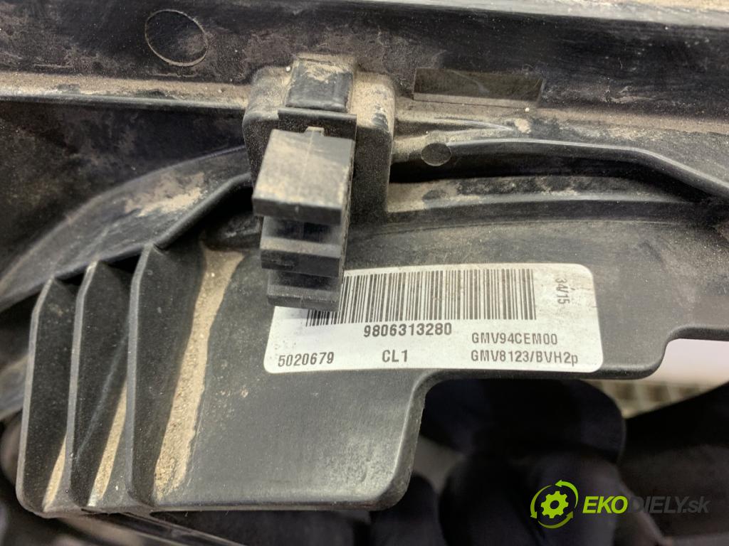 CITROEN C4 PICASSO II nadwozie wielkoprzestrzenne (MPV) 2015 121 kW 1.6 THP 165 1598 ventilátor chladiče 9806313280 (Ventilátor)