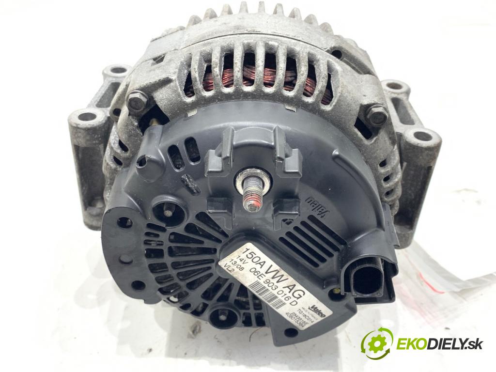 AUDI A6 C6 sedan 2008 125 kW 2.0 TFSI 1984 Alternátor 06E903016D (Alternátor)