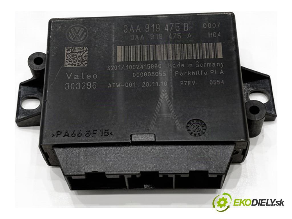 VW PASSAT B7 Kombi 2010 103 kW 2.0 TDI 1968 Modul PDC 3AA919475D (Riadiaca jednotka ostatné)