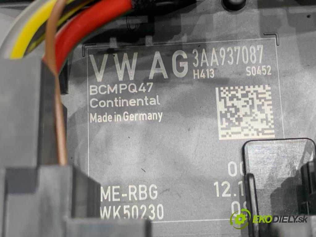 VW PASSAT B7 Kombi 2010 103 kW 2.0 TDI 1968 Modul komfortu 3AA937087 (Modul komfortu)