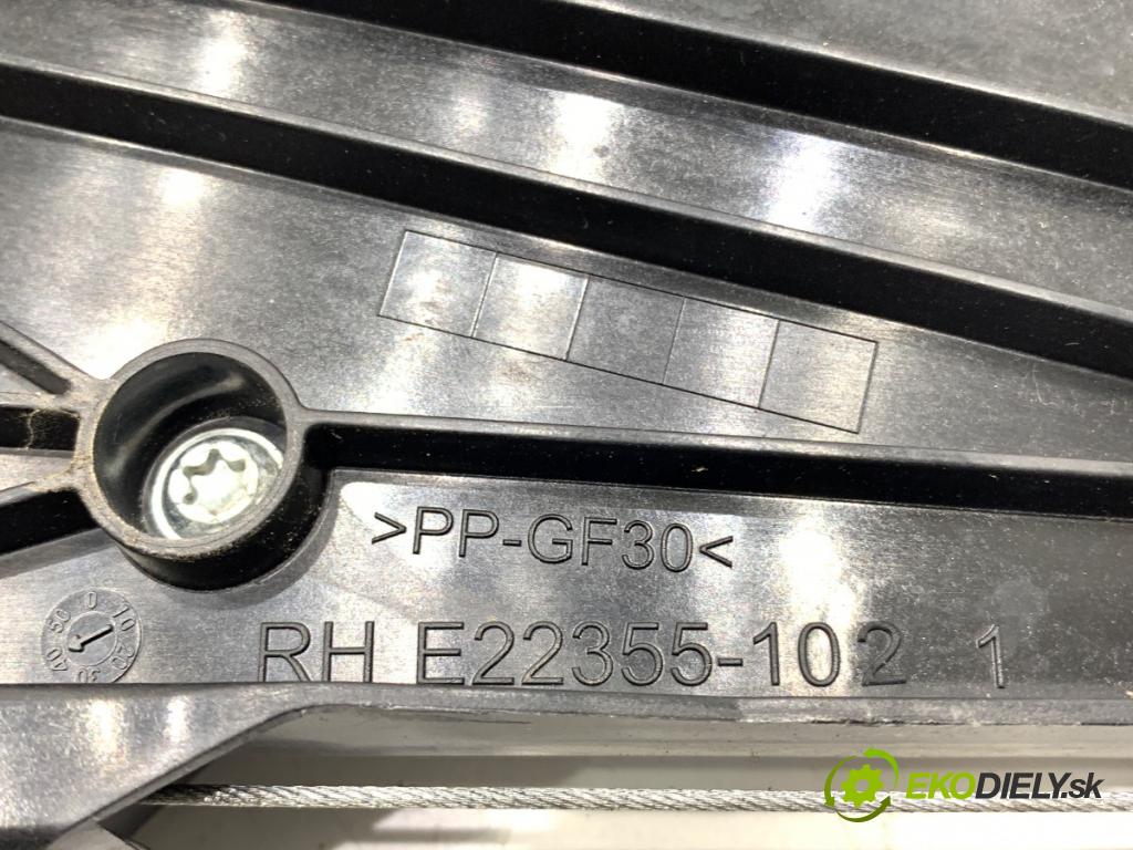 PEUGEOT 408 II liftback 2024 96 kW PureTech 130 (FPHNST) 1199 Mechanizmus okna pravy predný 9830815180