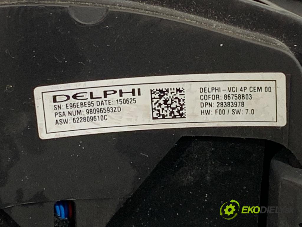 CITROEN C4 PICASSO II nadwozie wielkoprzestrzenne (MPV) 2015 121 kW 1.6 THP 165 1598 Volant 98096593ZD (Volant)