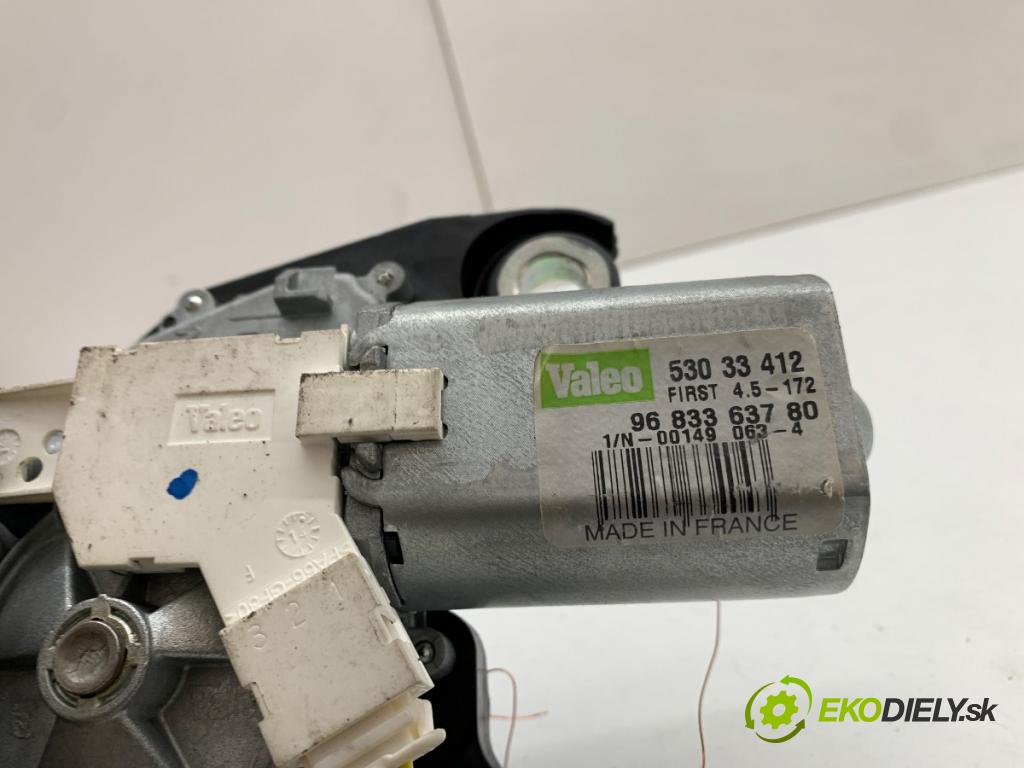 CITROEN BERLINGO II Nadwozie pełne/minivan 2014 68 kW 1.6 HDi 90 1560 motor stěračů zadní část 9683363780