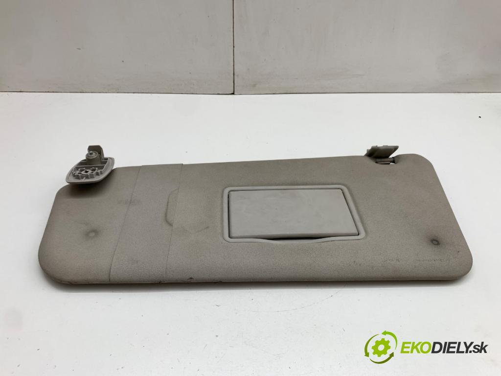 CITROEN BERLINGO II Nadwozie pełne/minivan 2014 68 kW 1.6 HDi 90 1560 Clona slnečná ľavy 