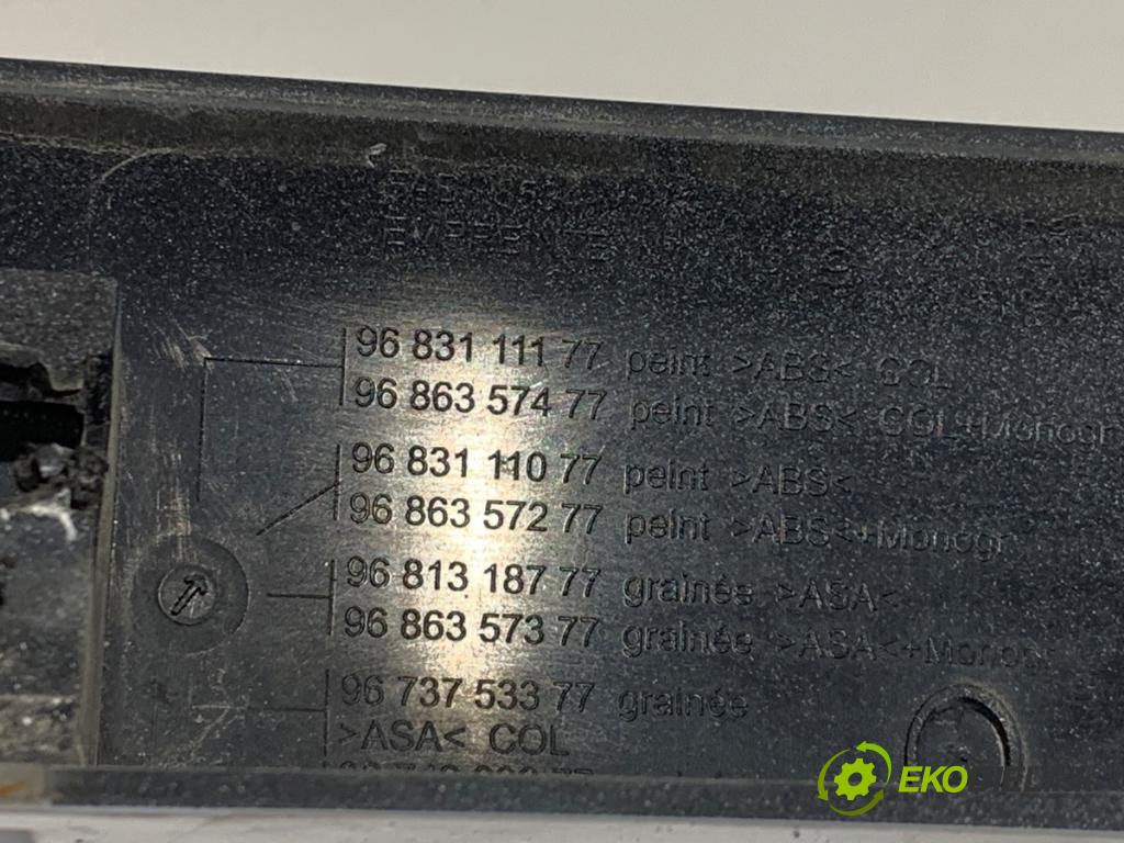 CITROEN BERLINGO II Nadwozie pełne/minivan 2014 68 kW 1.6 HDi 90 1560 Lišta dverí zad 9683111177